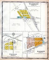 Washburn, Dewar, Raymond, Black Hawk County 1910